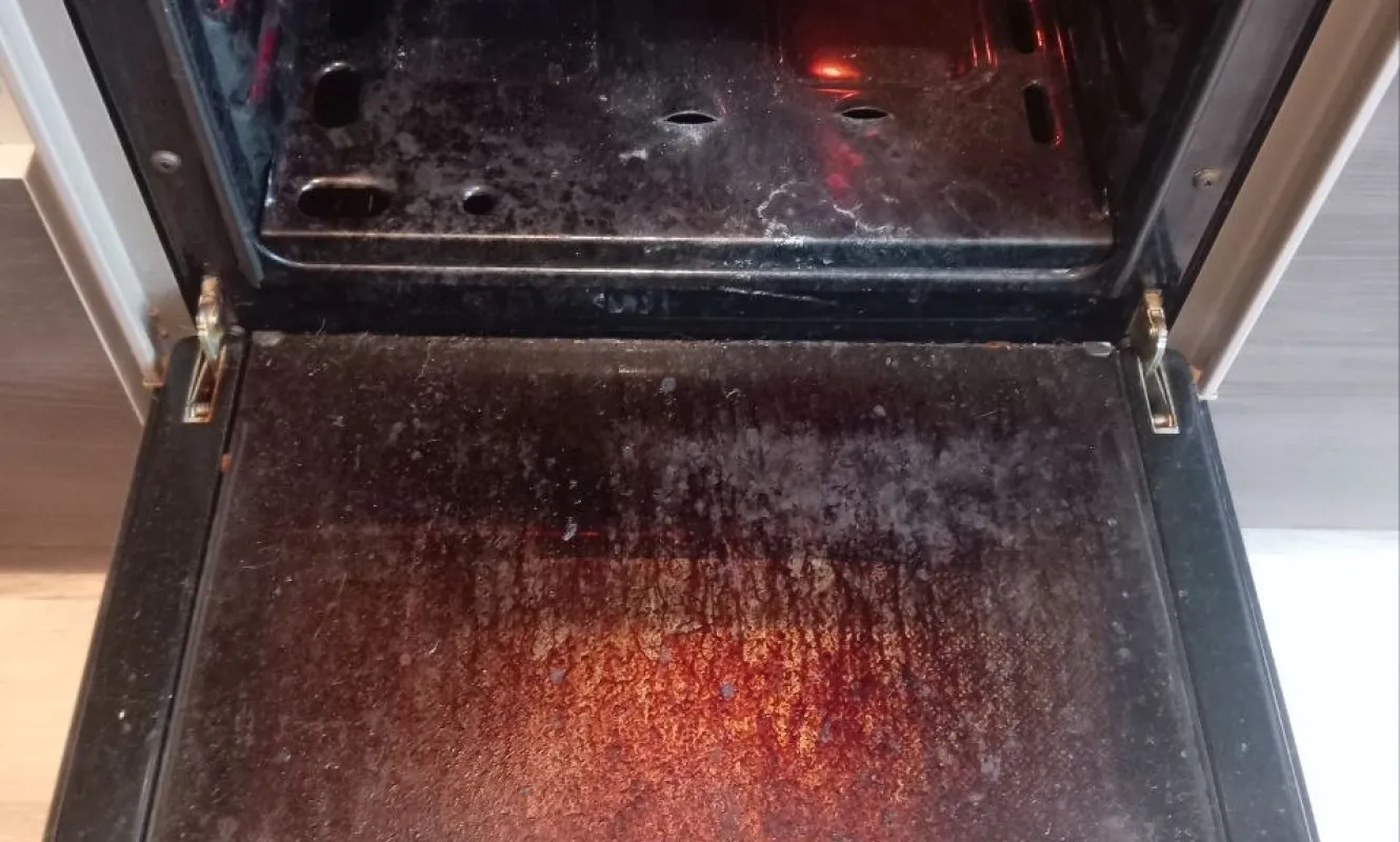 мытье духовых шкафов фото до мойки